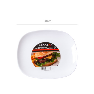 Prato Burger Plano 28cm